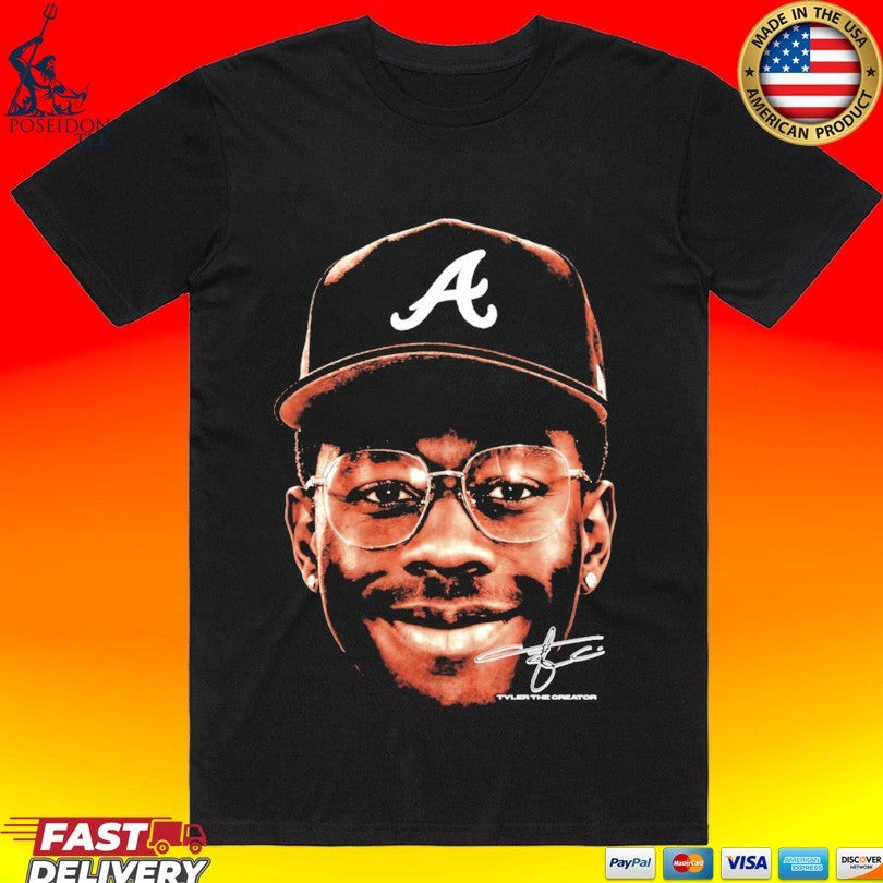 Cold Prints Tyler Atlanta Braves Face Unisex