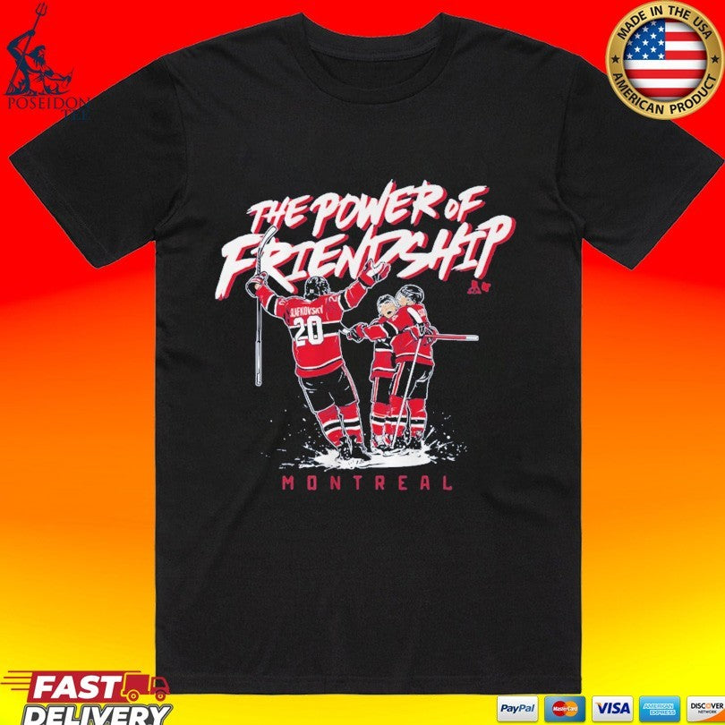 Cole Caufield, Nick Suzuki, & Juraj Slafkovsky The Power Of Friendship Unisex