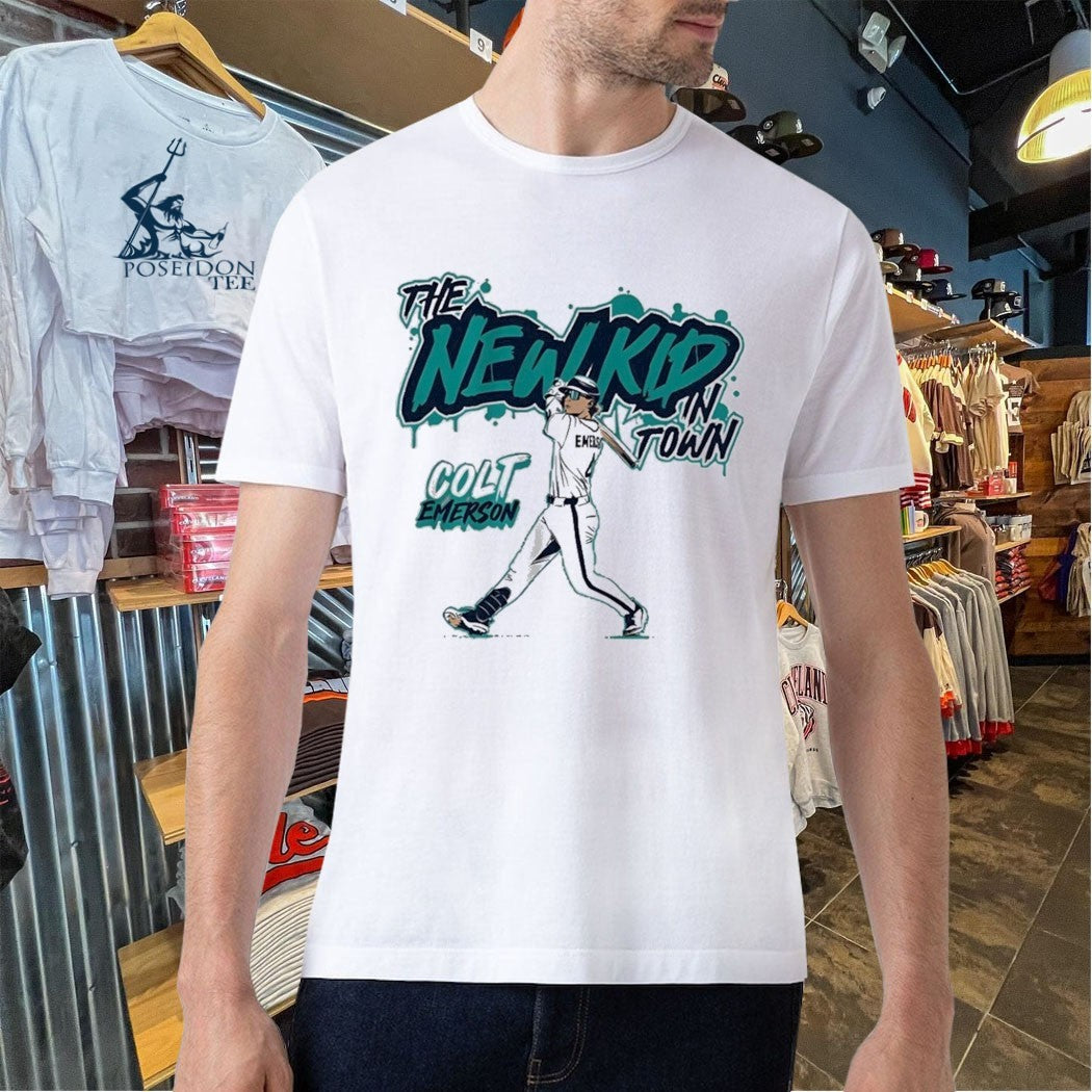Colt Emerson Seattle Mariners The New Kid In Town Unisex
