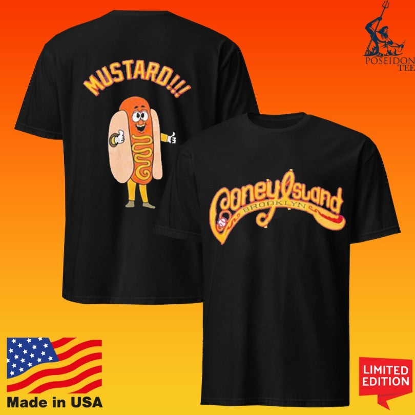 Coney Island Brooklyn Mustard 2026 Baseball Jersey Unisex