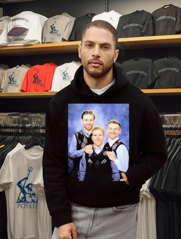 Connor Mcdavid Leon Draisaitl Zach Hyman Step Brothers Unisex