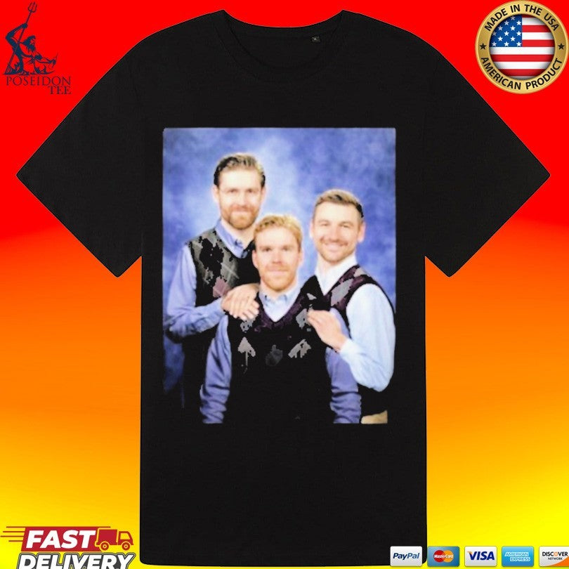 Connor Mcdavid Leon Draisaitl Zach Hyman Step Brothers Unisex
