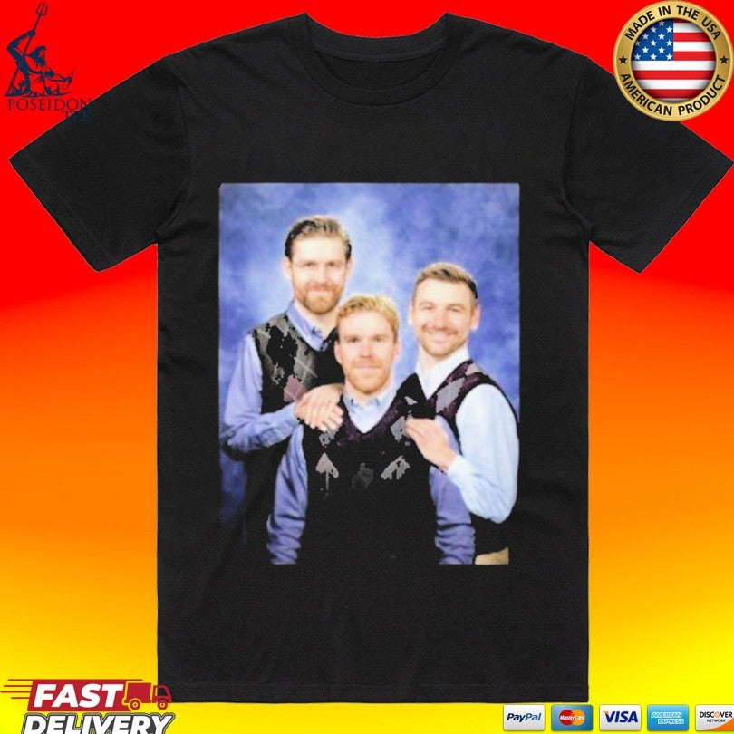Connor Mcdavid Leon Draisaitl Zach Hyman Step Brothers Unisex