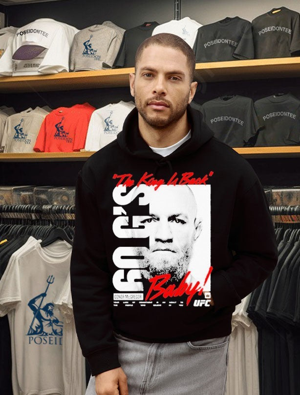 Conor Mcgregor Ufc King Billboard Baby The King Is Back Unisex