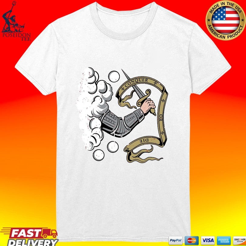Conquer Or Die Flag Unisex
