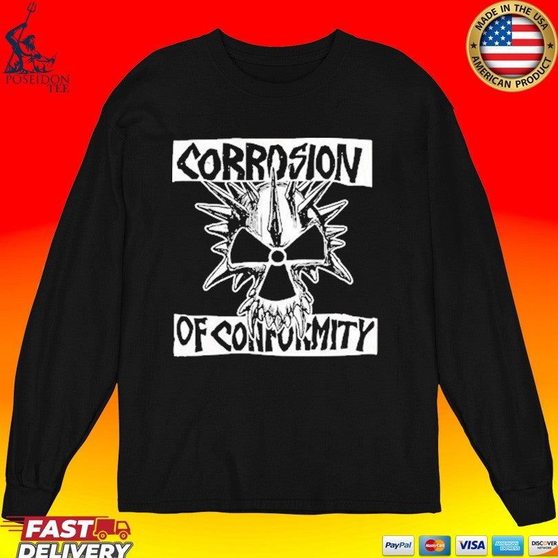 Corrosion Of Conformity Skull Logo Unisex