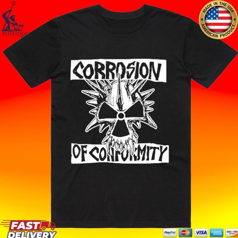 Corrosion Of Conformity Skull Logo Unisex