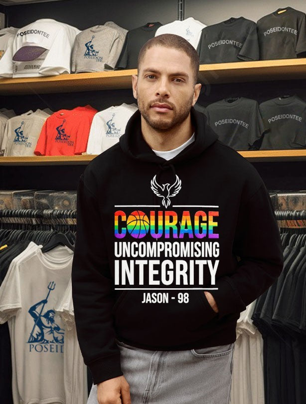Courage Uncompromising Integrity Jason 98 Commemorative Unisex