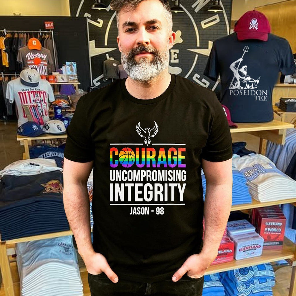 Courage Uncompromising Integrity Jason 98 Commemorative Unisex
