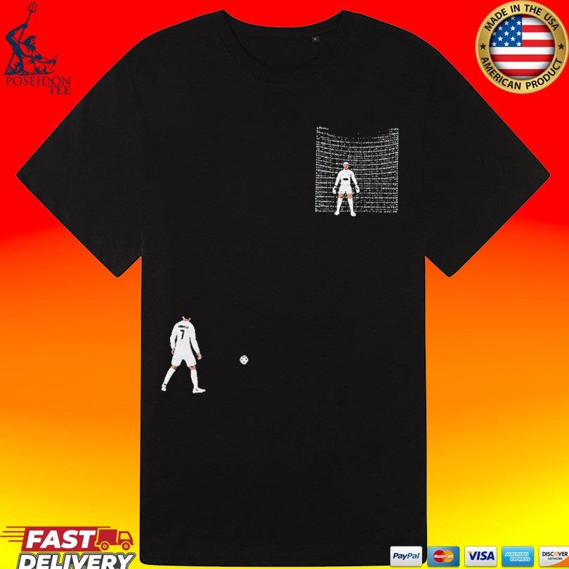 Cristiano Ronaldo Free Kick Print Pocket Unisex
