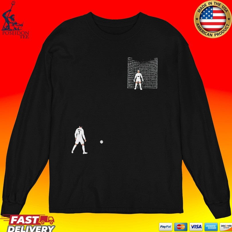 Cristiano Ronaldo Free Kick Print Pocket Unisex