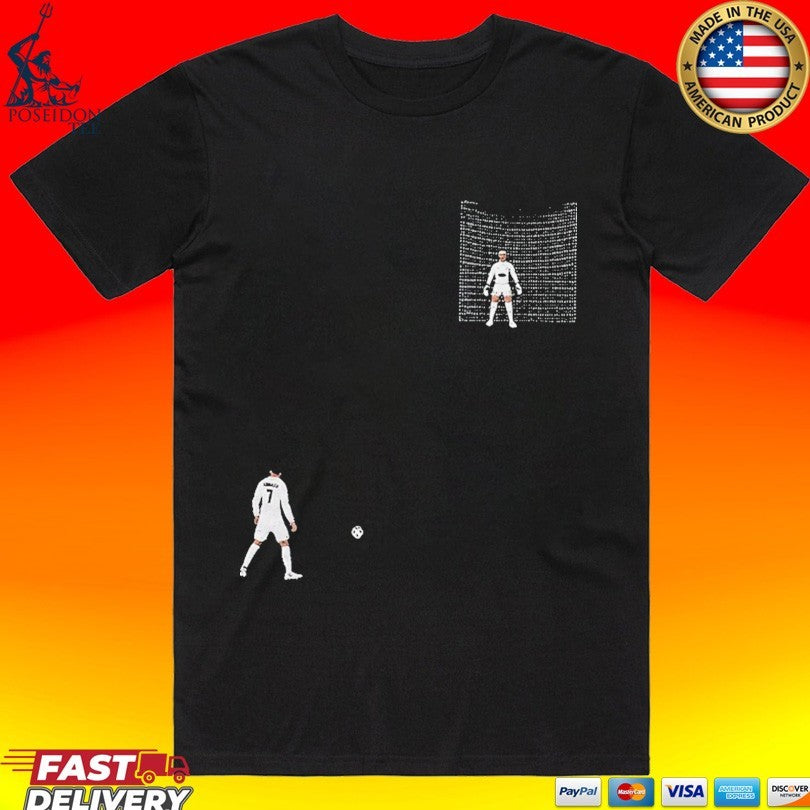 Cristiano Ronaldo Free Kick Print Pocket Unisex