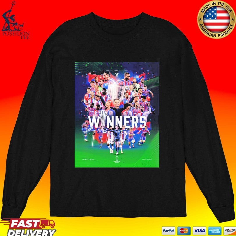 Crystal Palace Fc 2026 Leipzig Uefa Conference League Champions Winners South London And Proud