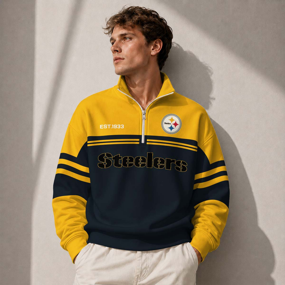 PIT x football Half-Zip Sweatshirt