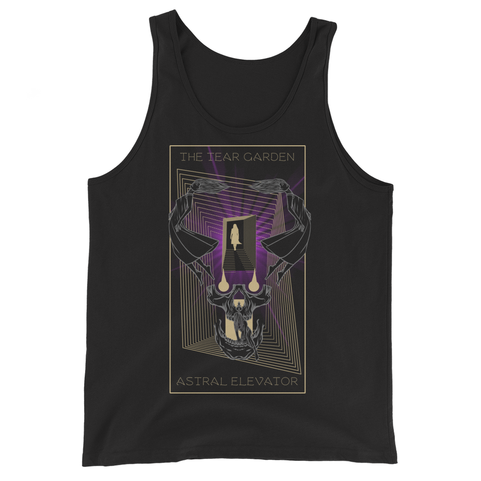 The Tear Garden "Astral Elevator Design 1" Double-Sided Tank Top