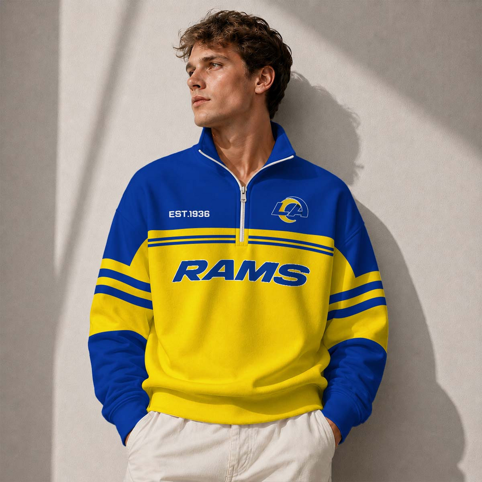LAR x football Half-Zip Sweatshirt