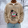 Southhampton Custom Name Quarter Zip Pullover Sweatshirt - Multicolor