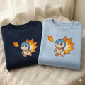 Cyndaquil Embroidered, Hoodie Evolution Gifts For Fans, Poke Embroidery
