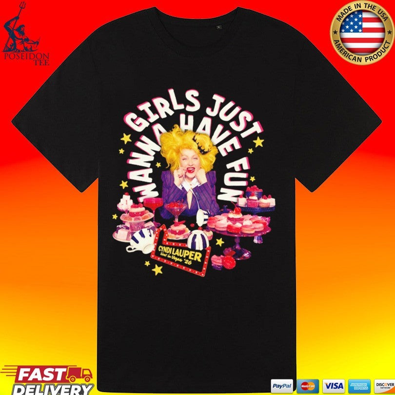Cyndi Lauper Girls Just Wanna Have Fun Sweets Unisex