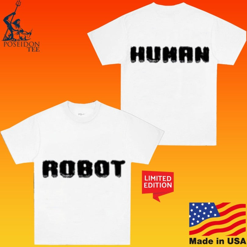 Daft Punk Human After All White Robot Unisex