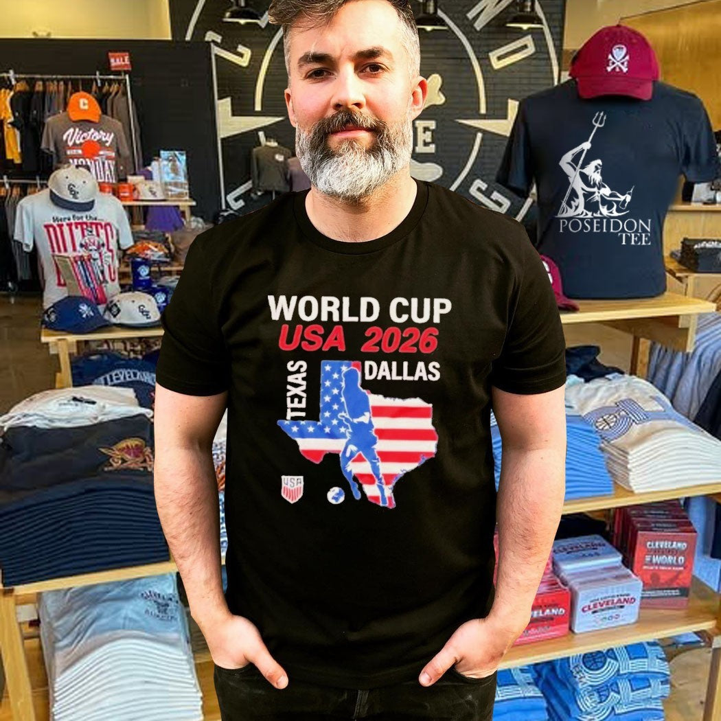 Dallas Texas Host 2026 World Cup Usa Soccer Unisex