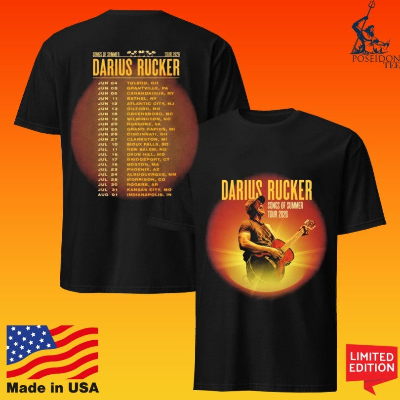 Darius Rucker Songs Of Summer Tour 2026 Unisex