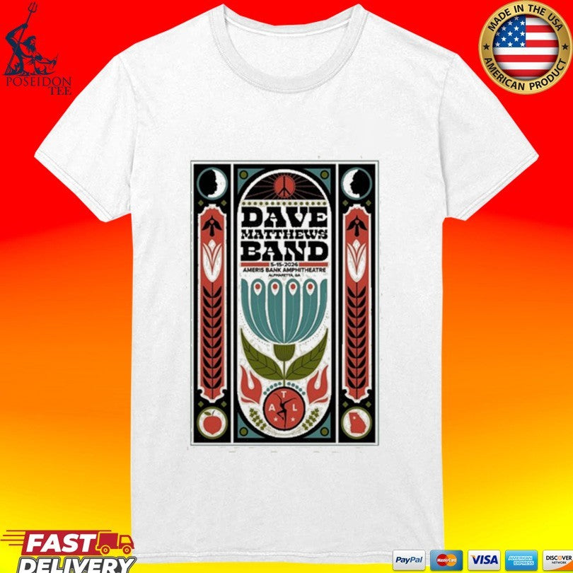 Dave Matthews Band In Alpharetta Ga On May 15 2026 Tour Unisex