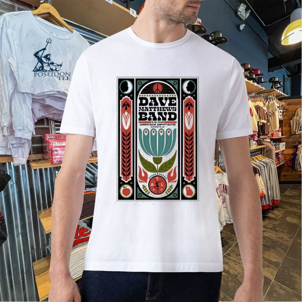 Dave Matthews Band In Alpharetta Ga On May 15 2026 Tour Unisex