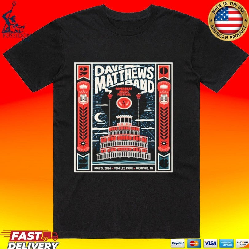 Dave Matthews Band Memphis, Tn 05.03.2025 Unisex