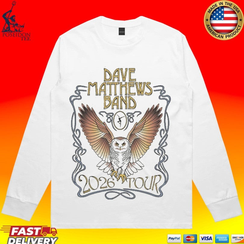 Dave Matthews Band Owl 2026 Tour Unisex