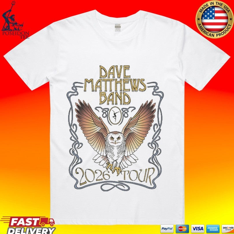 Dave Matthews Band Owl 2026 Tour Unisex