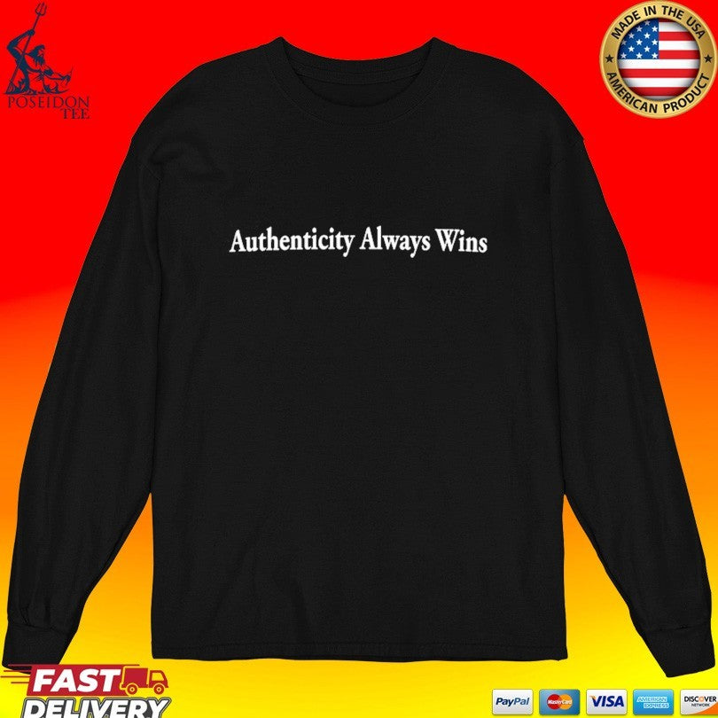 Dave Portnoy Authenticity Always Wins Unisex