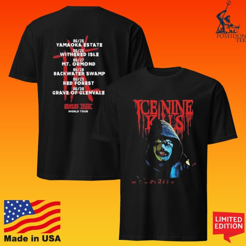 Dead By Daylight X Ice Nine Kills Dead By Daylight Tour Replica Unisex