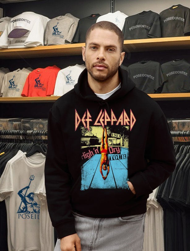 Def Leppard High N Dry 1982 Unisex