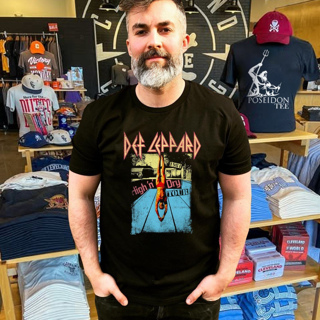 Def Leppard High N Dry 1982 Unisex