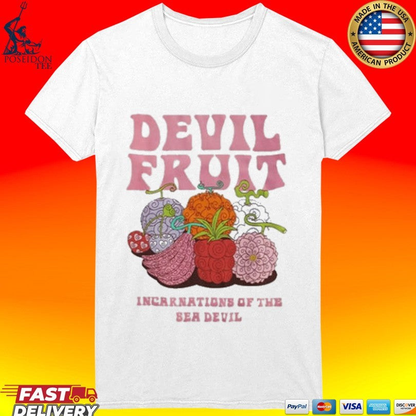 Devil Fruit Incarnations Of The Sea Devil Unisex