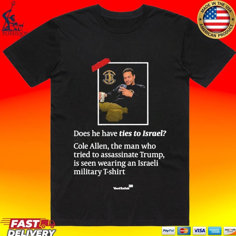 Does He Have Ties To Israel Cole Allen The Man Who Tried To Assassinate Trump Is Seen Wearing An Israeli Military