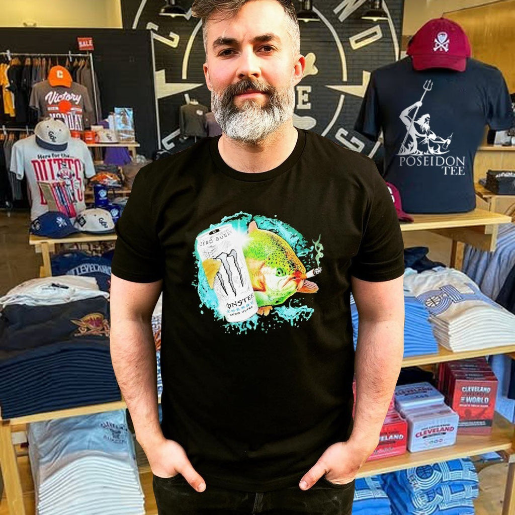 Dope Ass Fish Smoke Monster Beer Unisex
