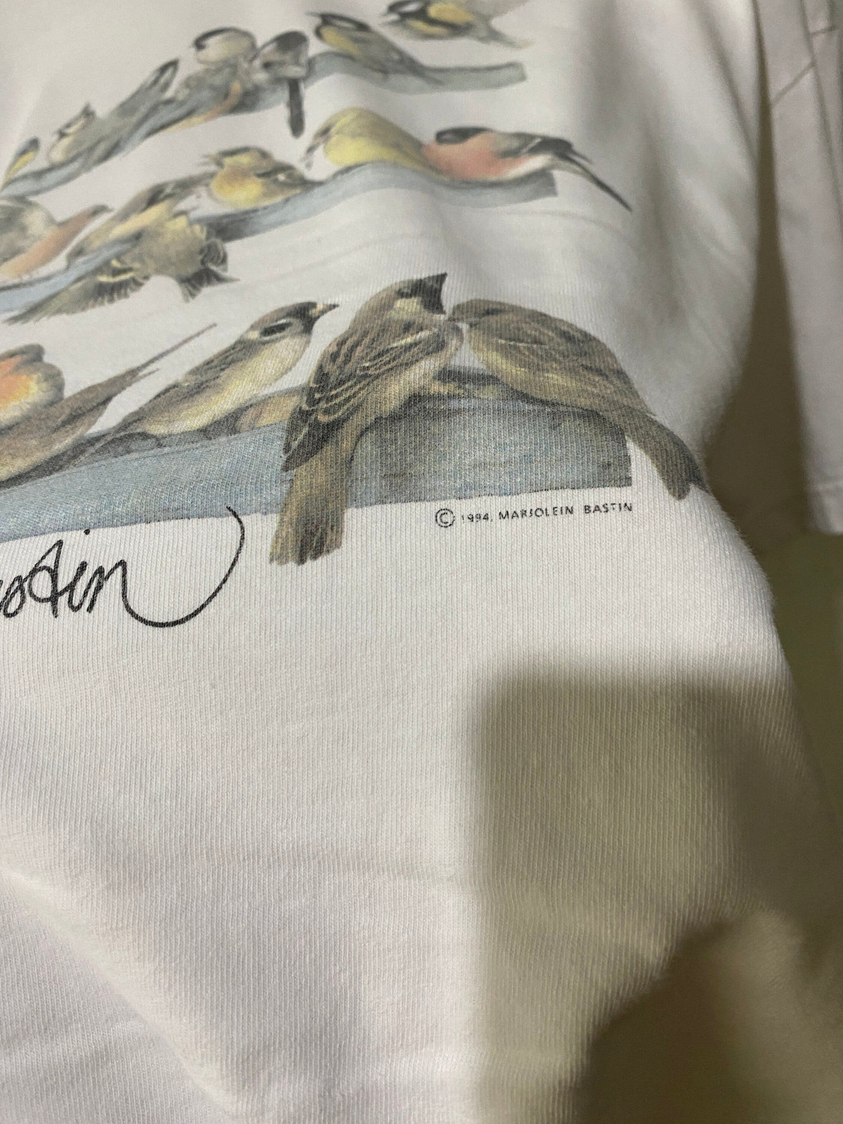 Vintage 90s Bird Nature Size Xl Unisex