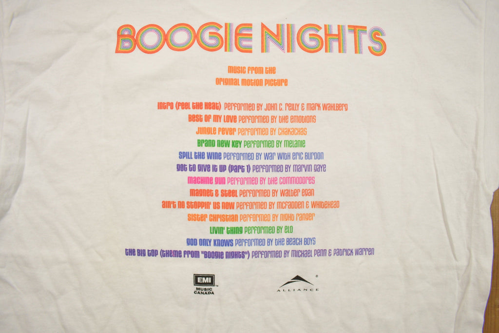 Vintage 1990s Boogie Nights Movie Promo Vintage Movie Tee Rare Vintage