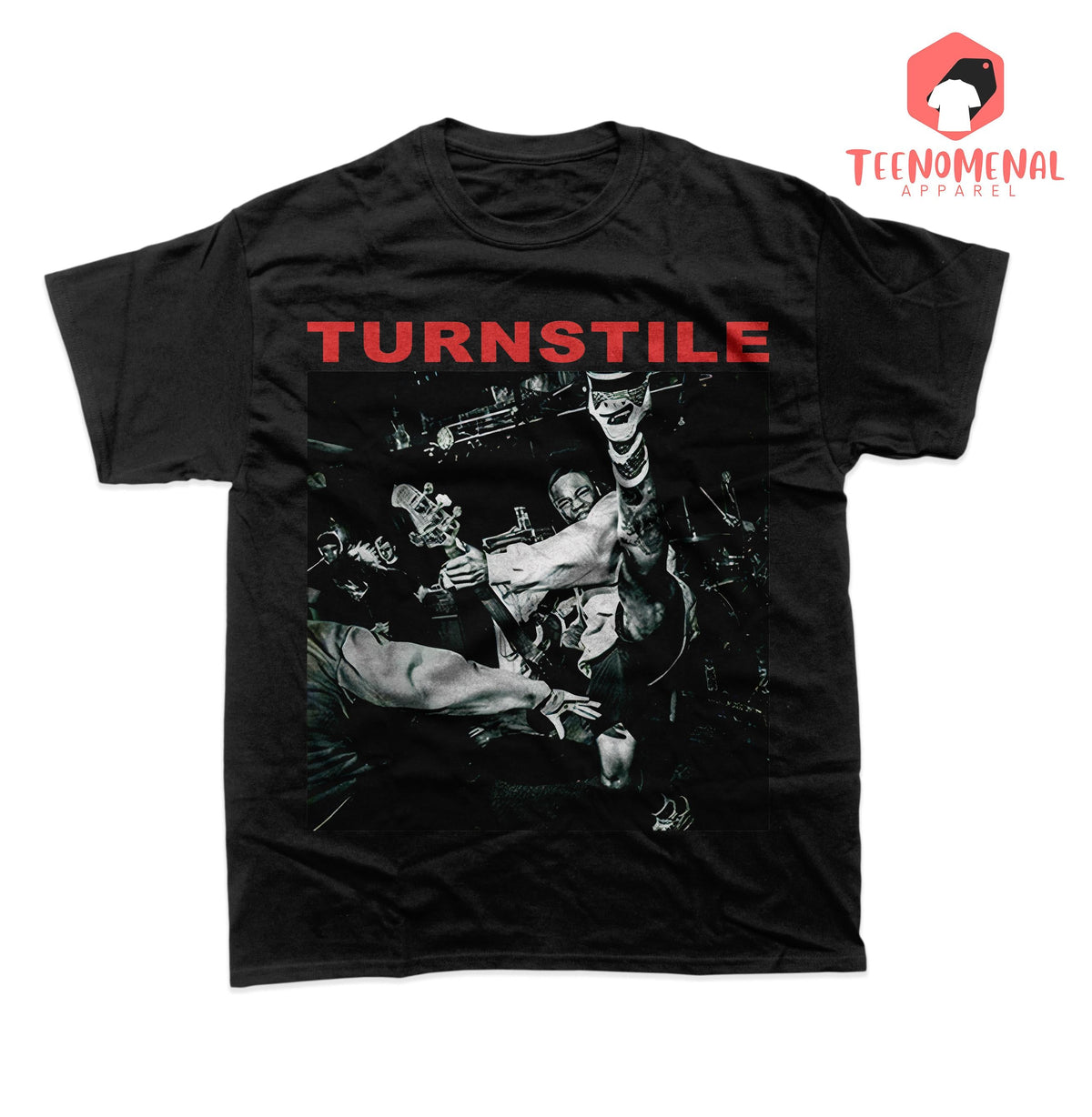 Turnstile Indie Rock Music Band Merch Nonstop Feeling Album Tee Rock Music Fans
