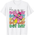 Pencil Bow Happy Dot Day Teacher Unisex