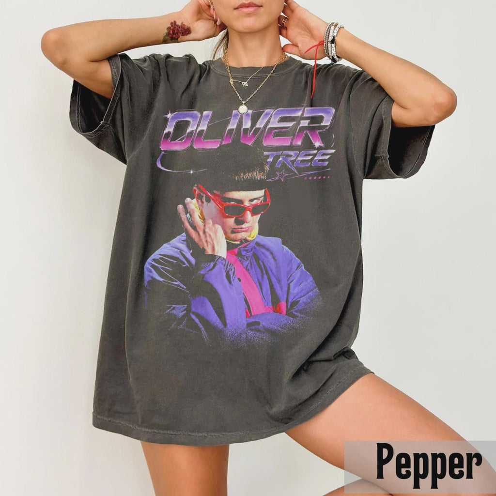 Oliver Tree Fan Oliver Tree Retro Vintage Oliver Tree Retro 90s Y2k Oliver Tree Music Merch Tee