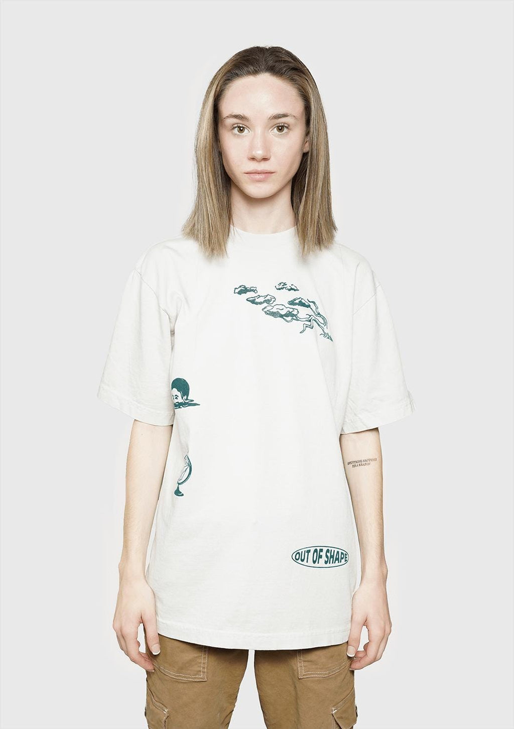 Shape Tee Natural Him Unisex
