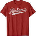 Alabama Script Vintage Distressed Pride Unisex