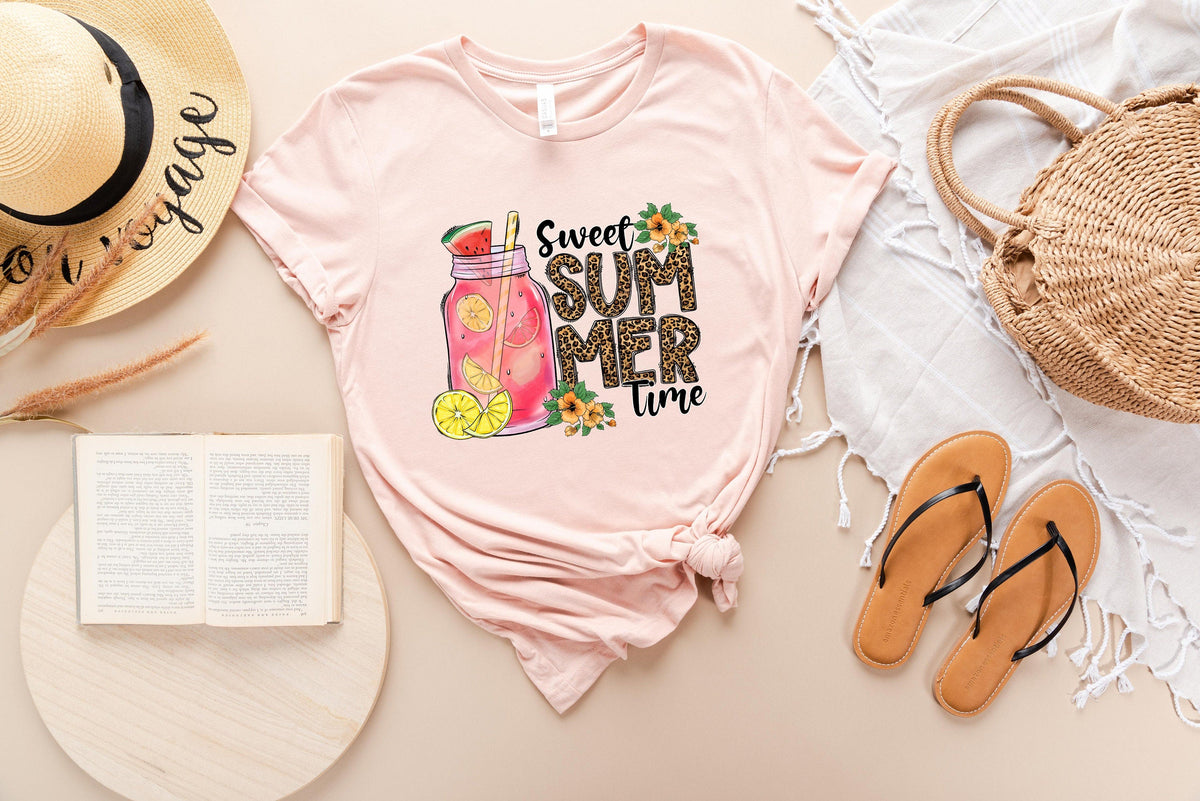 Summer Time Leopard Prin Summer Beach Summer Watermelon Booze Cocktail
