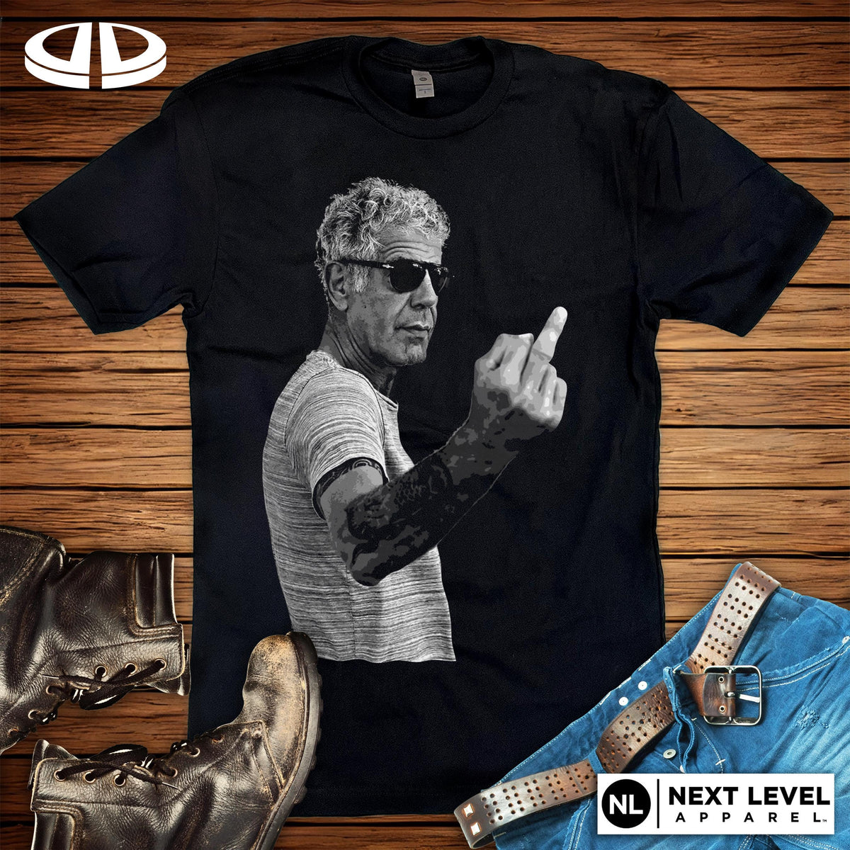 Anthony Bourdain Middle Finger Unisex