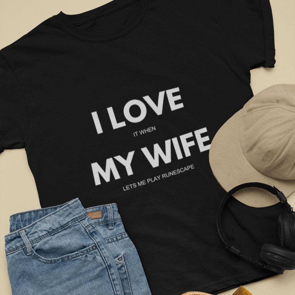 Love Wife Lets Play Runescape Osrs Gamer Meme Birthday Him Christmas Anniversary Husband
