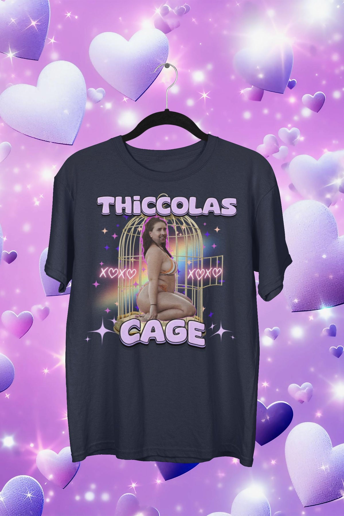 Thiccolas Cage Meme Gag Unhinged Inappropriate Cursed Celebs Celebrities Offensive Raunchy Stupid Meme