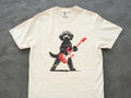 Goldendoodle Rock Guitar Music Lover Tee Doodle Mom Dad Gif Rock Dog
